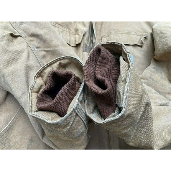 Size 52 TALL CARHARTT CQ196 Quilted Lined Ridge Coat Jacket - Picture 7 of 7